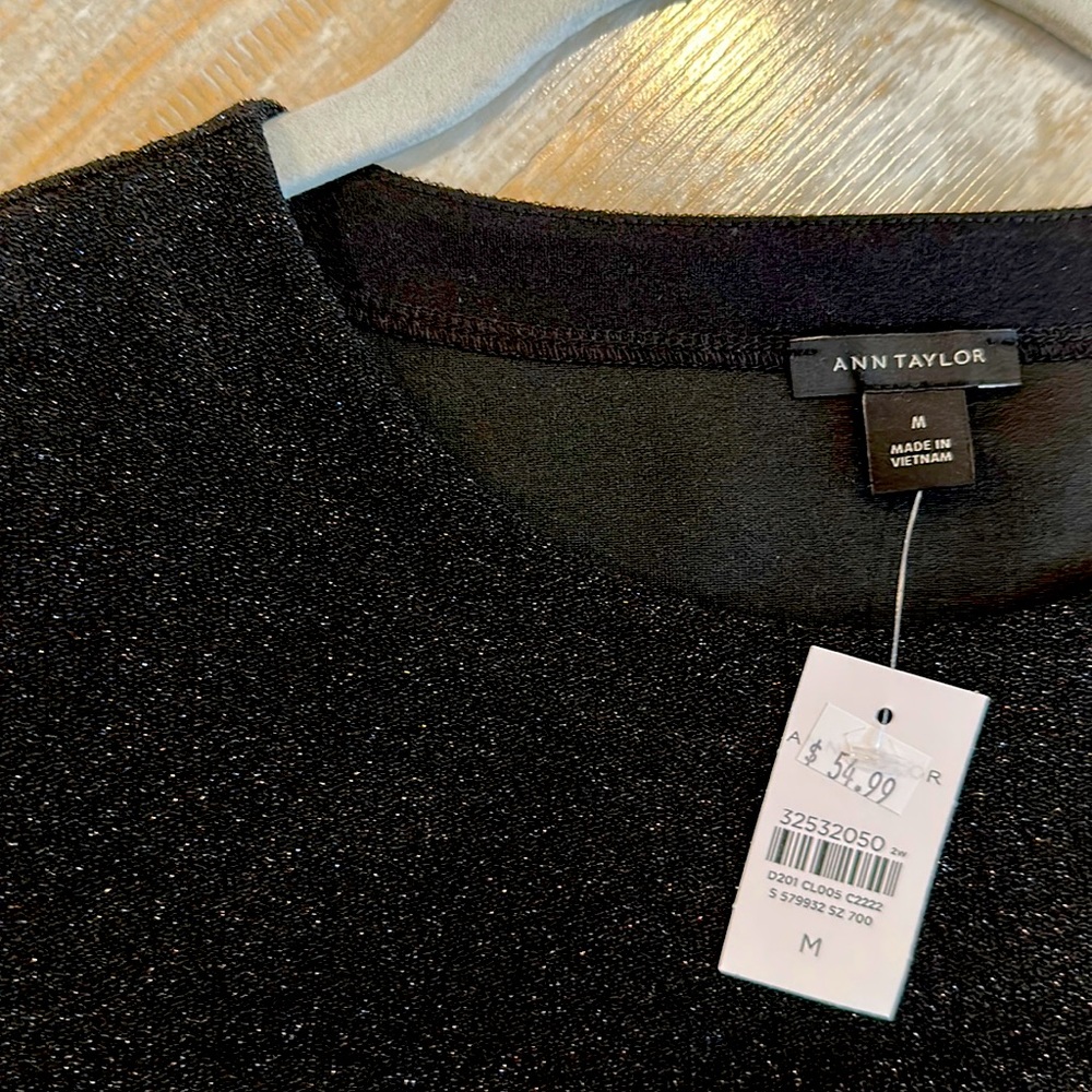 NWT Ann Taylor Shimmer Tee